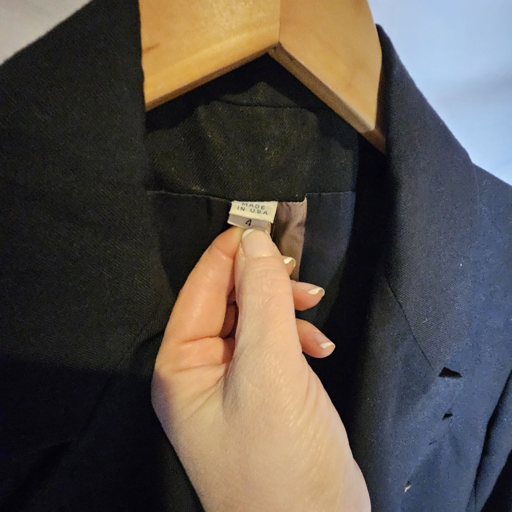 Vintage Classic Black Blazer